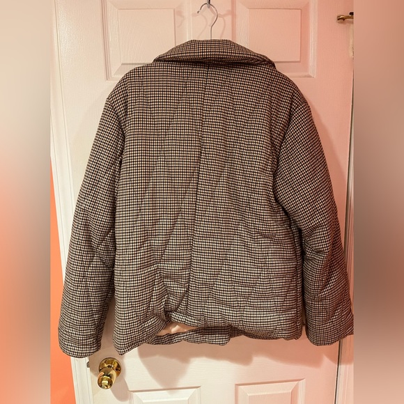 Free People Houndstooth Quilted Jacket - Picture 2 of 3